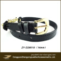 Black Leather Dog Collar (ZY-D2851S)